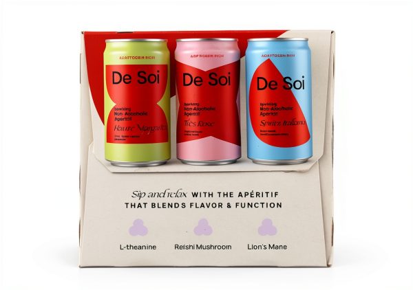 De Soi Pre Mixed Drinks Non Alcoholic Beverage 48 Fl Oz-4
