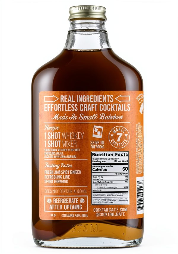 Cocktail Crate Craft Mixers Premium Ingredients Pre Made-2
