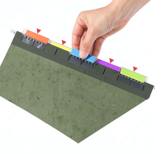 SUNEE Letter Size Hanging Folders Green 25 Pack-5