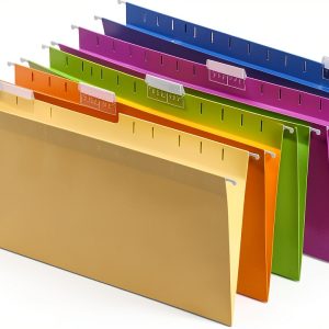 STAPLES Assorted Color Legal Size Folders-0