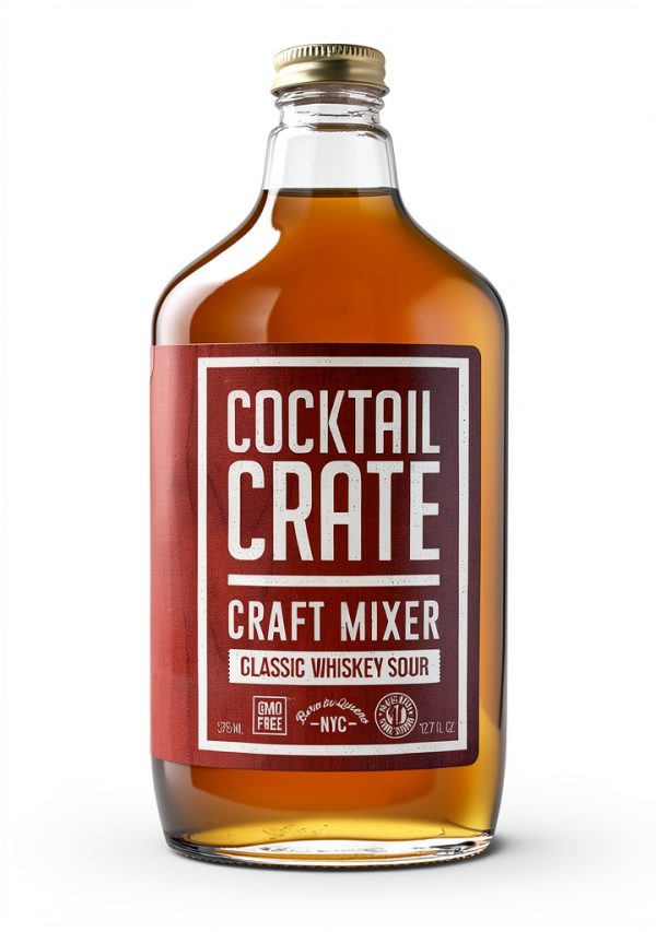 Cocktail Crate Pre Mixed Drinks Clear Plastic Conical Mixer-0