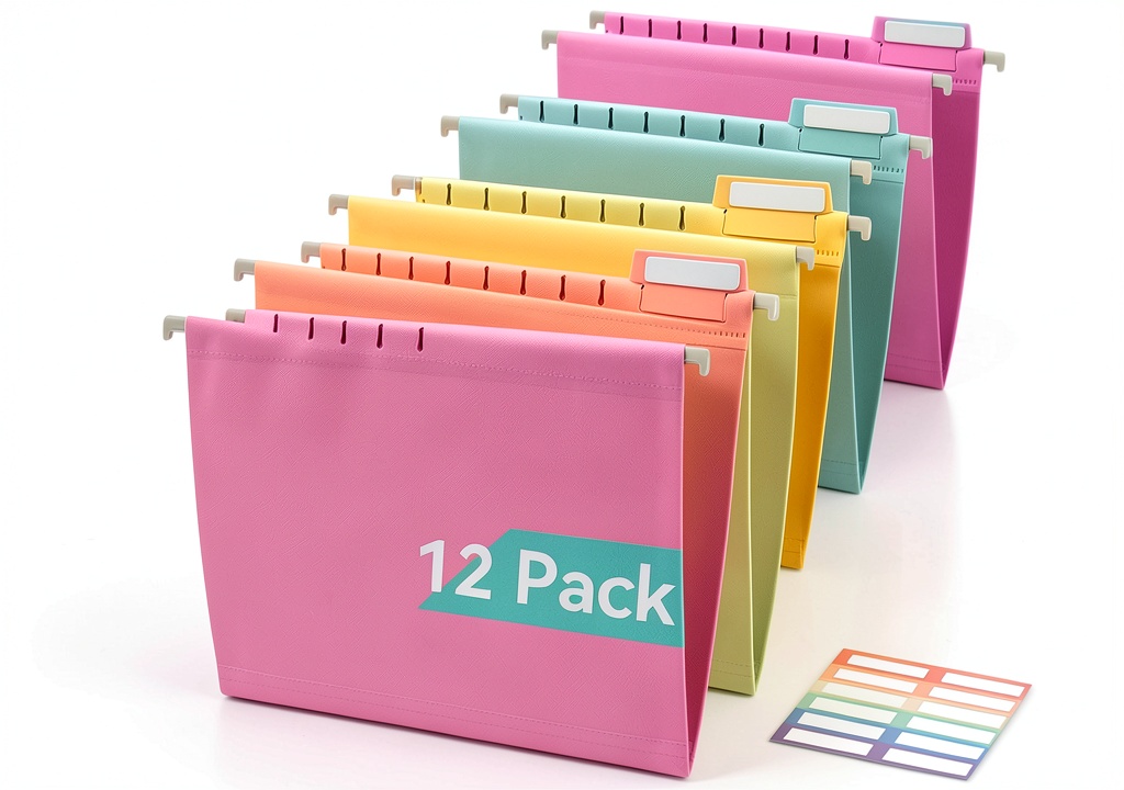 SortRax hanging folders with insertable tabs