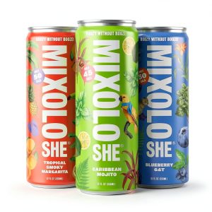 Mixoloshe Non-Alcoholic Variety 12-Pack Low Calorie Drinks-0