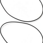 Turntable Drive Belt Rega Rubber 1.8mm Black-0