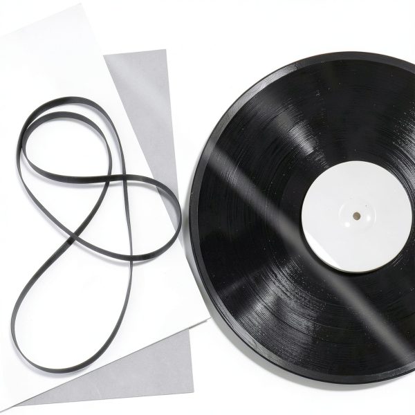 Turntable Belt Prasacco 29x0.4cm Rubber for Audio‑Technica AT‑LP60-5