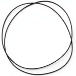 QiXuYiHui Turntable Drive Belt 32in Rubber for Pro-Ject Models-0