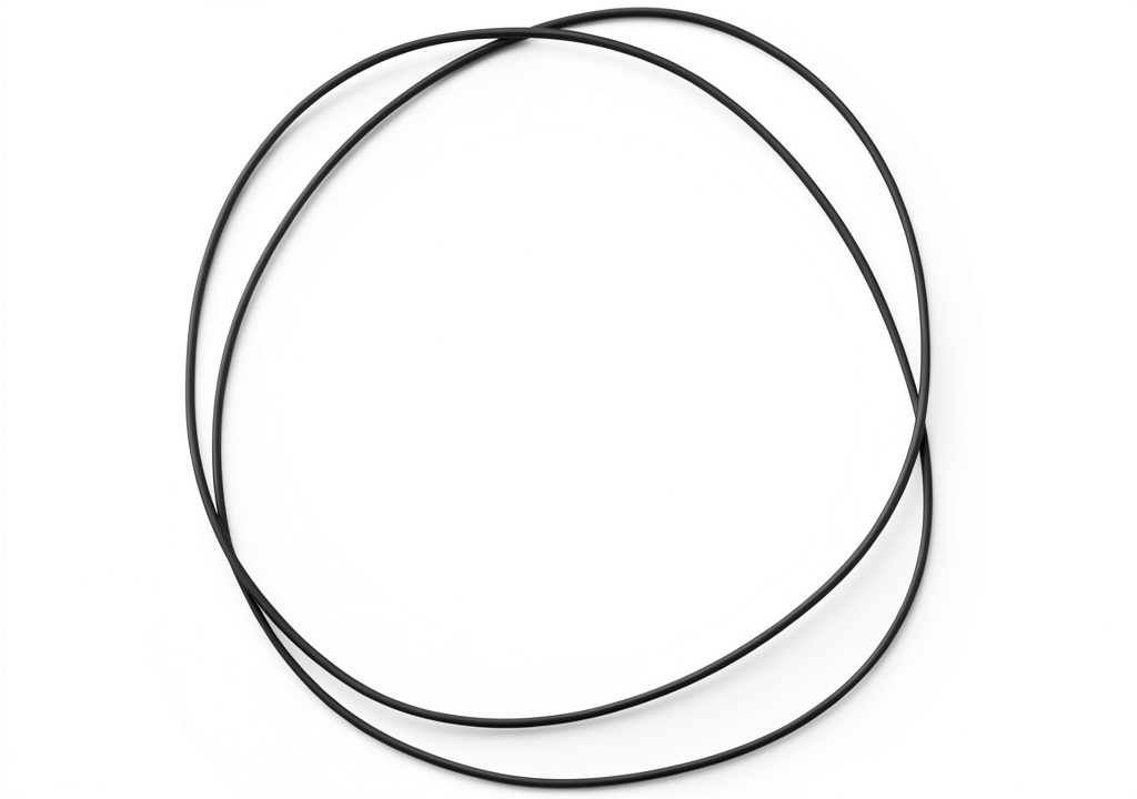 Installing QiXuYiHui Turntable Drive Belt 32in Rubber for Pro-Ject Models on a wooden desk
