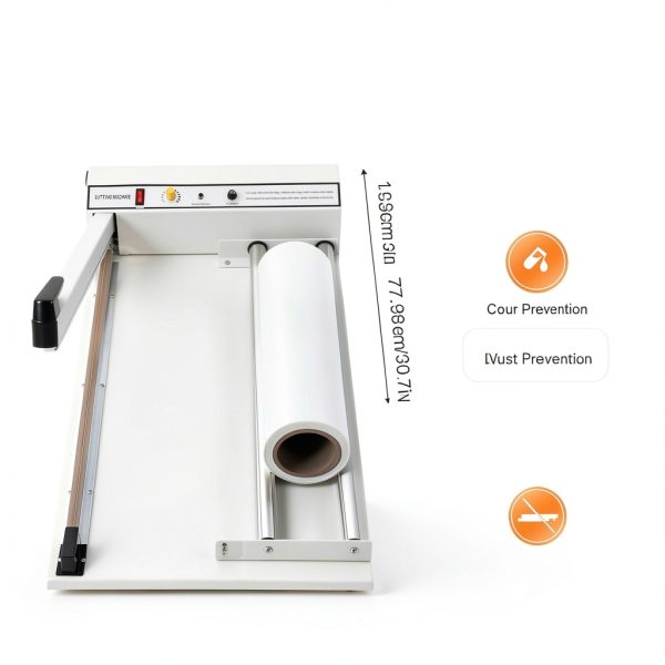 SongChaza Aluminum Heat Sealer and Shrink Wrap Machine 1500W Off White-5