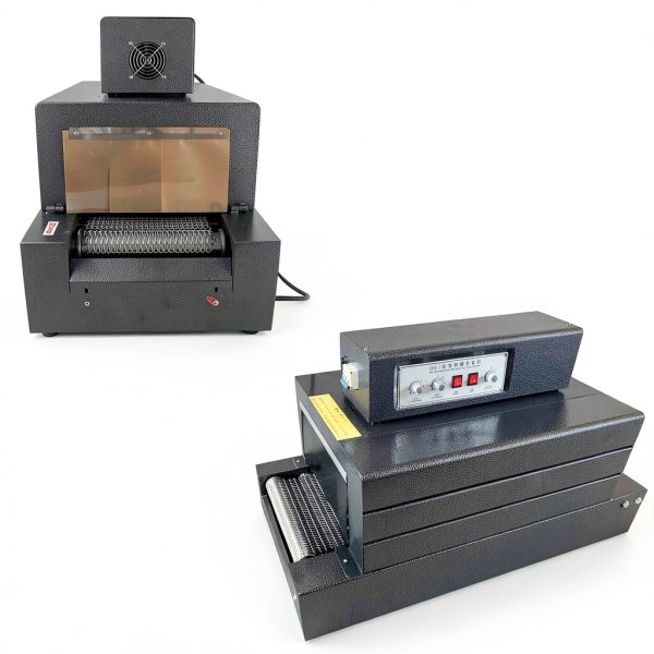 Thermal Shrink Wrap Machine Heat Tunnel Packaging for POF PVC 12X6inch Shrink Size 220V Mesh Type-1