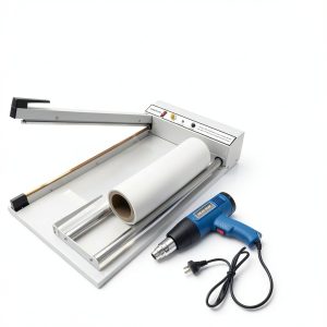 Shrink Wrap Heat Sealer KIOPOWQ 530W + 1500W Heat Gun 572-968°F-0