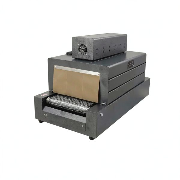 Thermal Shrink Packaging Machine Heat Tunnel Wrap Equipment Shrink Size 15.75"X7.87" Electric Mesh Type Wrap Machine 220V-7