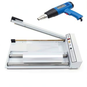 Shrink Wrap Machine 24in SEANESZTI 530W with 1500W Heat Gun Fast Seal-0