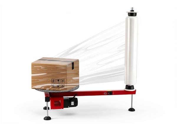Electric Pallet Film Wrapping Machine FJYAWEN 27.5" Automatic Tension-8