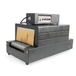 Thermal Shrink Packaging Machine Heat Tunnel Wrap Equipment Shrink Size 15.75"X7.87" Electric Mesh Type Wrap Machine 220V-0