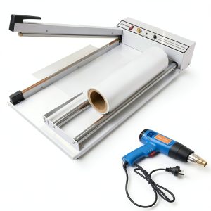 SEANESZTI 24Inch Shrink Wrap Machine 530W with Heat Gun – PVC/POF/PP-0
