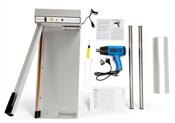 Shrink Wrap Heat Sealer KIOPOWQ 530W + 1500W Heat Gun 572-968°F-1
