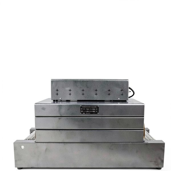 Thermal Shrink Packaging Machine Heat Tunnel Wrap Equipment Shrink Size 15.75"X7.87" Electric Mesh Type Wrap Machine 220V-3