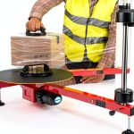 Electric Pallet Film Wrapping Machine FJYAWEN 27.5" Automatic Tension-0
