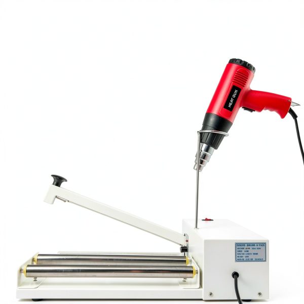 Happybuy 24" I-Bar Shrink Wrap Machine, 800W Sealer with Heat Gun, Compatible with PVC & POF Films, Iron Construction-1