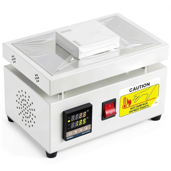 Cellophane Shrink Wrap Machine LS12x20 by SQFOR Steel Heat Sealer-0