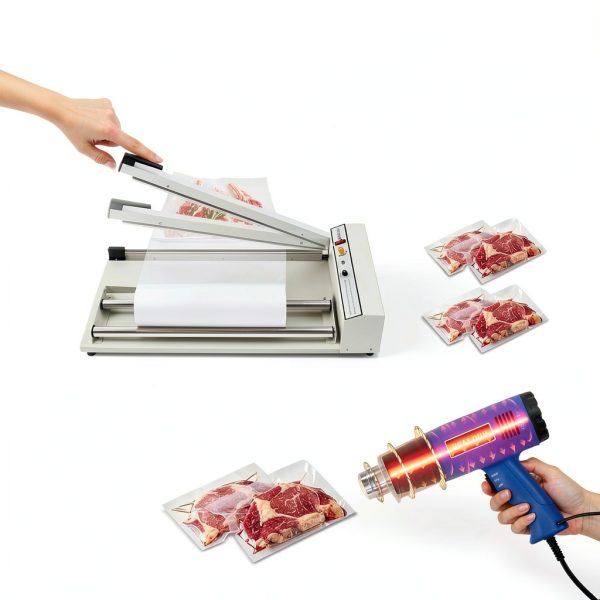 24'' Shrink Wrap Machine SyskdenyUS 530W Adjustable Temperature Sealer-2