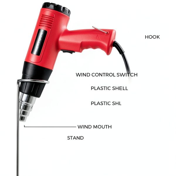 BestEquip 12" Shrink Wrap Sealer? 450W I-Bar Shrink Wrap Machine, Wrap Sealer with Heat Gun and Shrink Film Suit for PVC POF Film-2