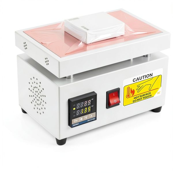 Cellophane Shrink Wrap Machine LS12x20 by SQFOR Steel Heat Sealer-2