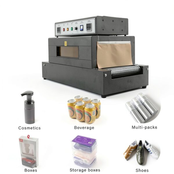 Heat Shrink Wrapping Machine TECHTONGDA 5500W with Mesh Conveyor 22LB-6