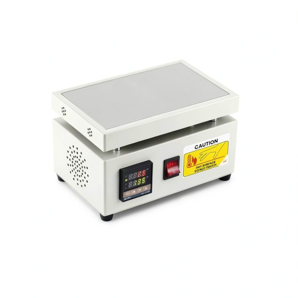 Hanchen Cellophane Wrapping Machine Manual Cellophane Overwrapping Machine Desktop Heating Sealing Machine for BOPP Perfume Cosmetics Poker Box PVC Heat Sealer Film (LS12-200)-5