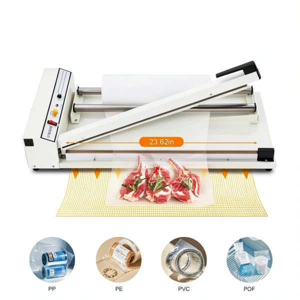 24'' Shrink Wrap Machine SyskdenyUS 530W Adjustable Temperature Sealer-4