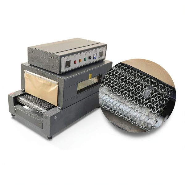 Heat Shrink Wrapping Machine TECHTONGDA 5500W with Mesh Conveyor 22LB-2