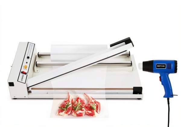 Shrink Wrap Sealer 24in 530W with 1500W Heat Gun and WBGANG I Bar-4