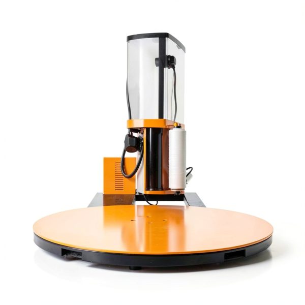 Industrial Pallet Wrapping Machine Fworkleft 65in Turntable Heavy Duty-4